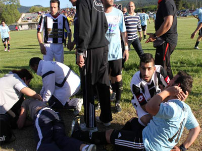 Ξύλο σε αγώνα ερασιτεχνικού πρωταθλήματος