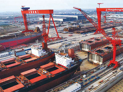 Προσεχώς πόλεμος Ευρωπαϊκών και Κινεζικών ναυπηγείων