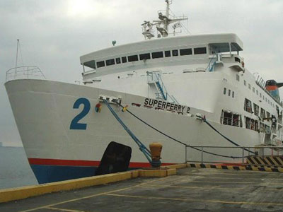 Επιστροφή του Super Ferry II λόγω μηχανικής βλάβης