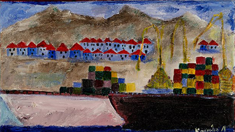 Εγκαίνια έκθεσης ζωγραφικής της Λίτσας Κασούμη