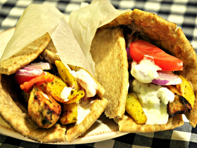 Πίτα σουβλάκι: Υπάρχει και η light εκδοχή του!