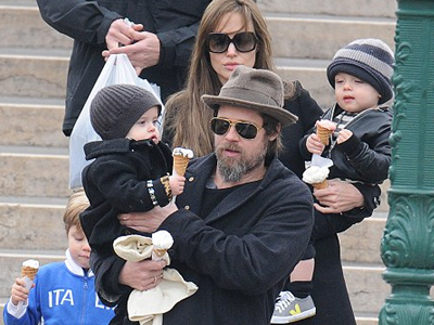 Το ζεύγος Pitt… ξεκουράζεται