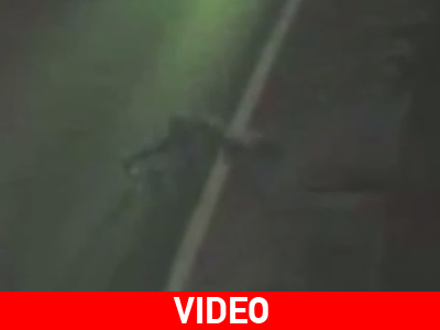 Περίεργο πλάσμα έξω από την ΕΡΤ!