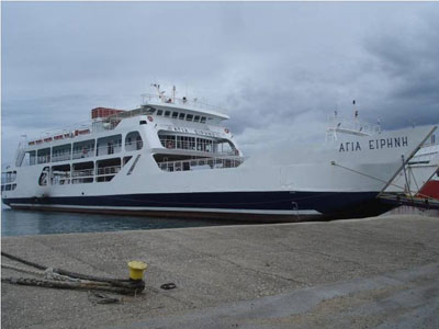Ταλαιπωρία για τους 71 επιβάτες του «ΑΓΙΑ ΕΙΡΗΝΗ»