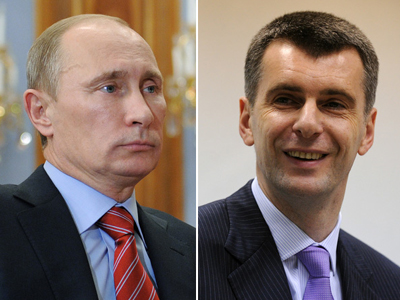 Ο Πούτιν καλεί τον Πρόχοροφ να συμμετάσχει στην κυβέρνηση