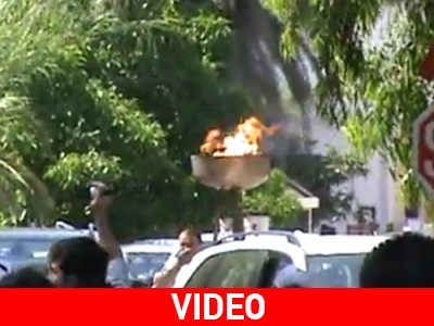 Την Ολυμπιακή Φλόγα φιλοξένησε η Πρέβεζα