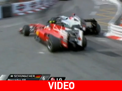 Ποινή στον Schumacher για την προσπέραση στον Alonso