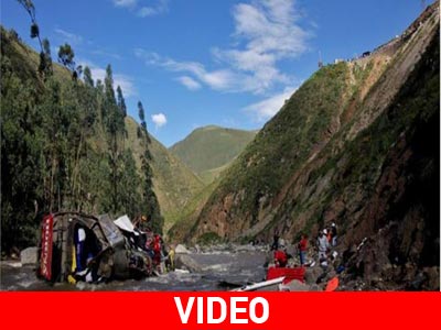 Περού: 52 νεκροί από πτώση φορτηγού  σε χαράδρα