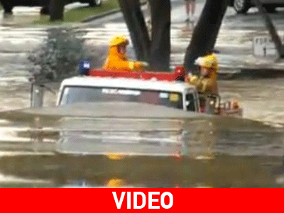 Πυροσβεστικό όχημα έγινε… υποβρύχιο!