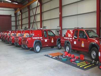 Προμήθεια 61 πυροσβεστικών οχημάτων εξασφάλισε το ΥΠΕΚΑ