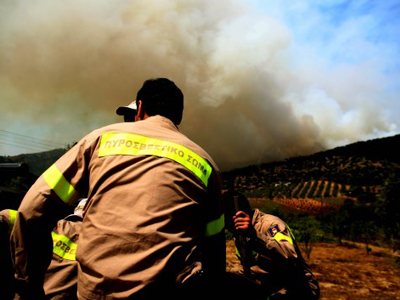 Ζάκυνθος: Υπό έλεγχο η πυρκαγιά στο Βασιλικό