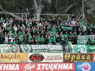 Με κόσμο στα Περιβόλια ο Παναθηναϊκός