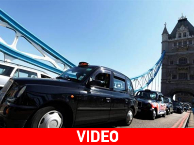 Λονδίνο: Η διαμαρτυρία των οδηγών ταξί προκάλεσε κυκλοφοριακό «χάος»