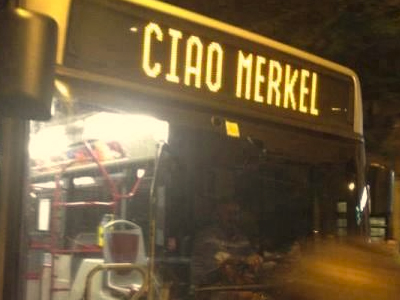 Ιταλική… καζούρα στη Μέρκελ