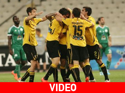Στο κόλπο της πρώτης θέσης και η ΑΕΚ, 2-0 τον Παναθηναϊκό