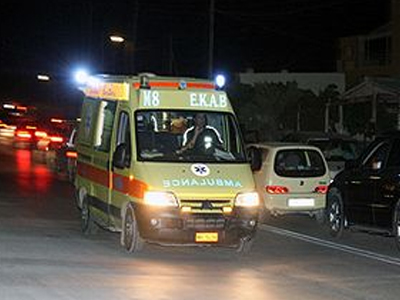 Τροχαίο ατύχημα στο Τροκαντερό