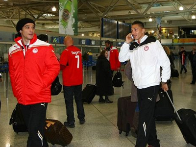 Έφτασε στη Μόσχα ο Ολυμπιακός