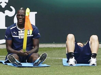 Ο Μπαλοτέλι είχε όρεξη για… πλάκα