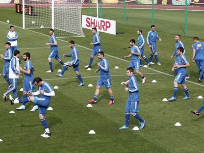 Εθνική: Χωρίς προβλήματα η προπόνηση