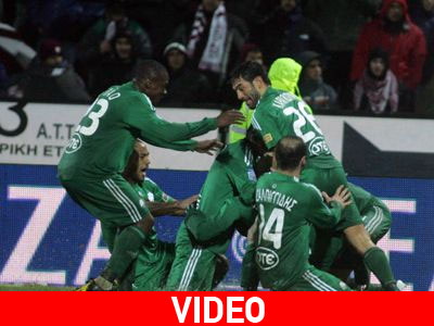 «Καθάρισε» ο Σισέ στη Λάρισα, 3-0 ο Παναθηναϊκός