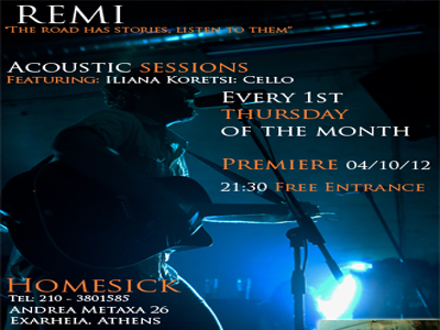 Remi live at Ηomesick