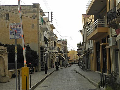 Σε ισχύ ο «δακτύλιος» στο Ρέθυμνο