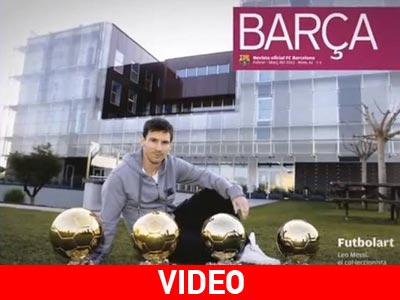 O Mέσι και οι τέσσερις «Χρυσές Μπάλες» του…