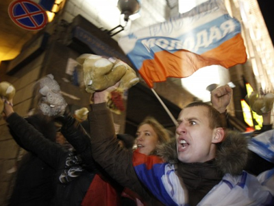Στους δρόμους και πάλι οι Ρώσοι