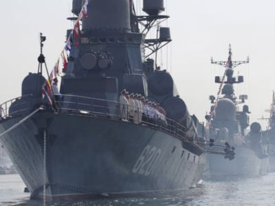 Ρωσικά ναυτικά γυμνάσια στη Μεσόγειο