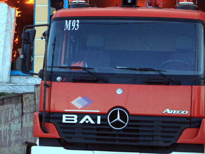 Παραλίγο να καεί ζωντανός