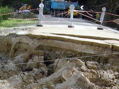 Καθιζήσεις στα Γιάννενα