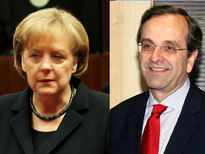 Τηλεφωνική επικοινωνία είχαν Σαμαράς – Μέρκελ