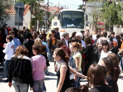 Χανιά: Συγκέντρωση για τη μεταφορά μαθητών
