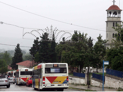 Επιτέθηκαν σε λεωφορείο του ΟΑΣΘ