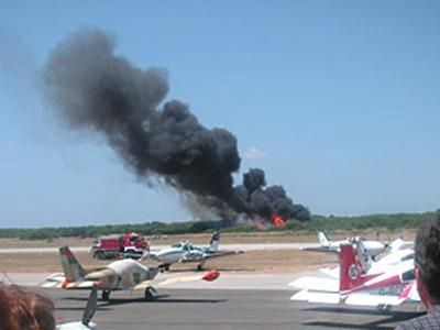 Πατέρας και γιος σκοτώθηκαν στην απογείωση