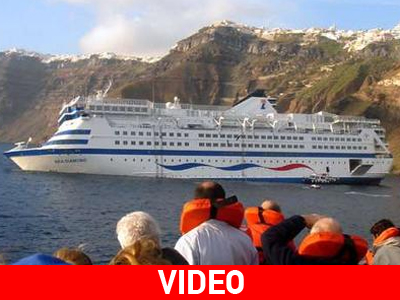 Σαντορίνη: Συγκέντρωση διαμαρτυρίας για το «Sea Diamond»