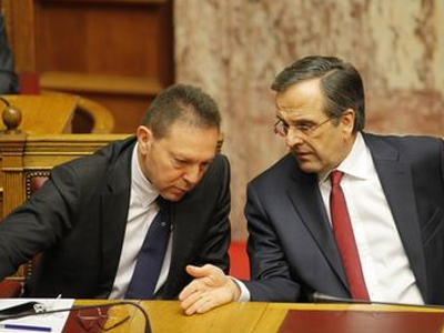 Σε εξέλιξη συνάντηση Σαμαρά – Στουρνάρα