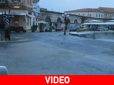Η κακοκαιρία χτύπησε και την Σύρο