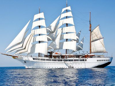 Ένα ξεχωριστό κρουαζιερόπλοιο στη Θεσσαλονίκη