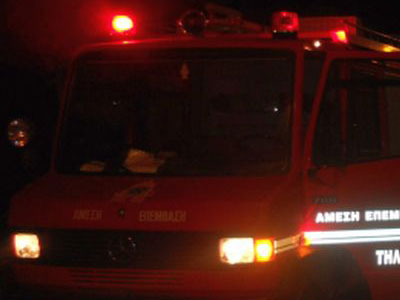 Πυρκαγιά στην Καλλιθέα