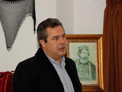 Η περιοδεία του Π. Καμμένου στα Χανιά