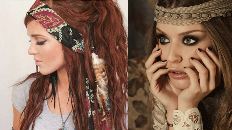 Tribe μπαντάνες και κορδέλες είναι νέα μόδα στα μαλλιά