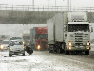 Δυτική Μακεδονία: Απαγόρευση κυκλοφορίας φορτηγών λόγω χιονιού