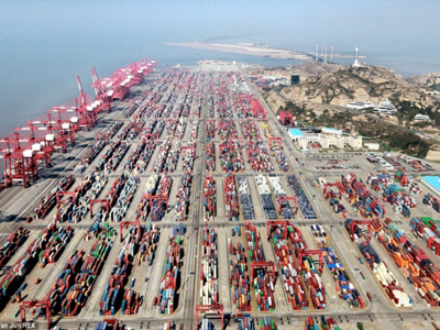 Λιμάνι Σαγκάης: Στοίχημα να σπάσει το ρεκόρ του