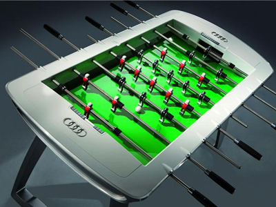 Επιτραπέζιο ποδοσφαιράκι από την… Audi Επιτραπέζιο ποδοσφαιράκι από την… Audi