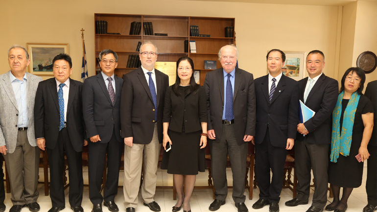 Αντιπροσωπεία της πόλης Shenzhen στον ΟΛΠ