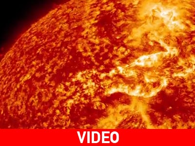 Γιγαντιαίο φλεγόμενο φαράγγι στον Ήλιο!