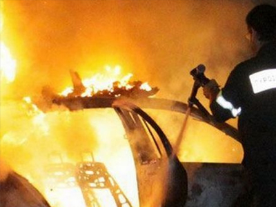 Τροχαίο ατύχημα στον Κόμβο Μελισσατίκων του Βόλου