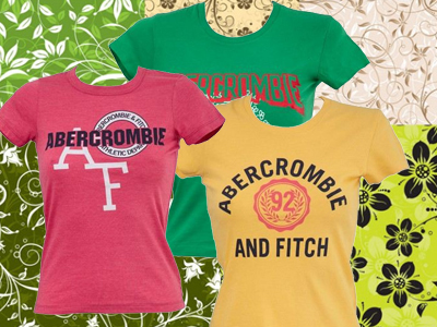 Τ-shirt Abercrombie από 44,90 μόνο 9,90 ευρώ στο e-shop της Ζούγκλας