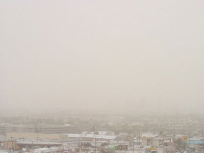 Σκόνη και πάλι στην ατμόσφαιρα